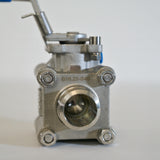 Fig. 7642 SS/TF 4103/FPM (FKM) B16.25 S40 33.4mmx3.4mm 1" (25) Ball Valve Econ
