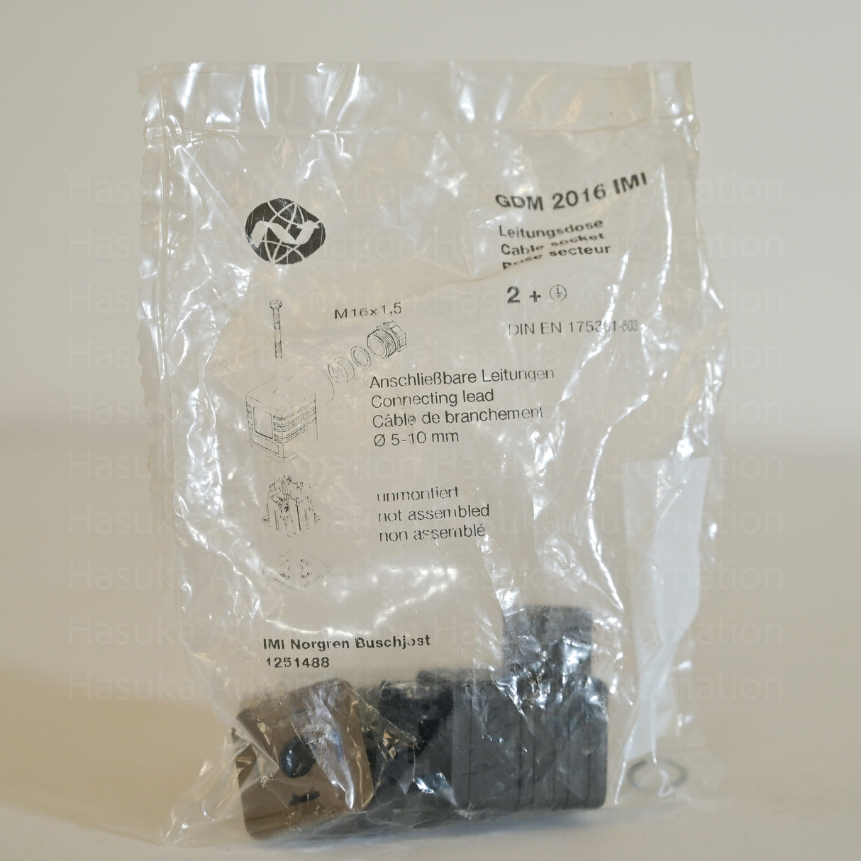 GDM 2016 1251488 Buschjost Valves Plug A Form Norgren