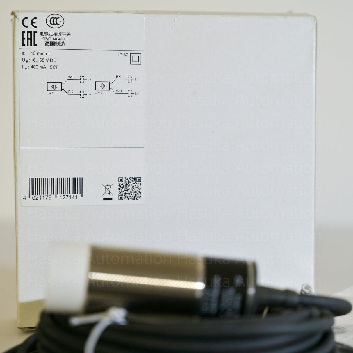 II5729 IIA2015-FRKG/V4A/6M/PH  Inductive Sensor IFM