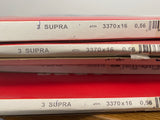 B&G Supra Bandsaw Blades 3370mm x 16mm x 0.56mm 4TPI Pack of 3 Kolbe K430 K440