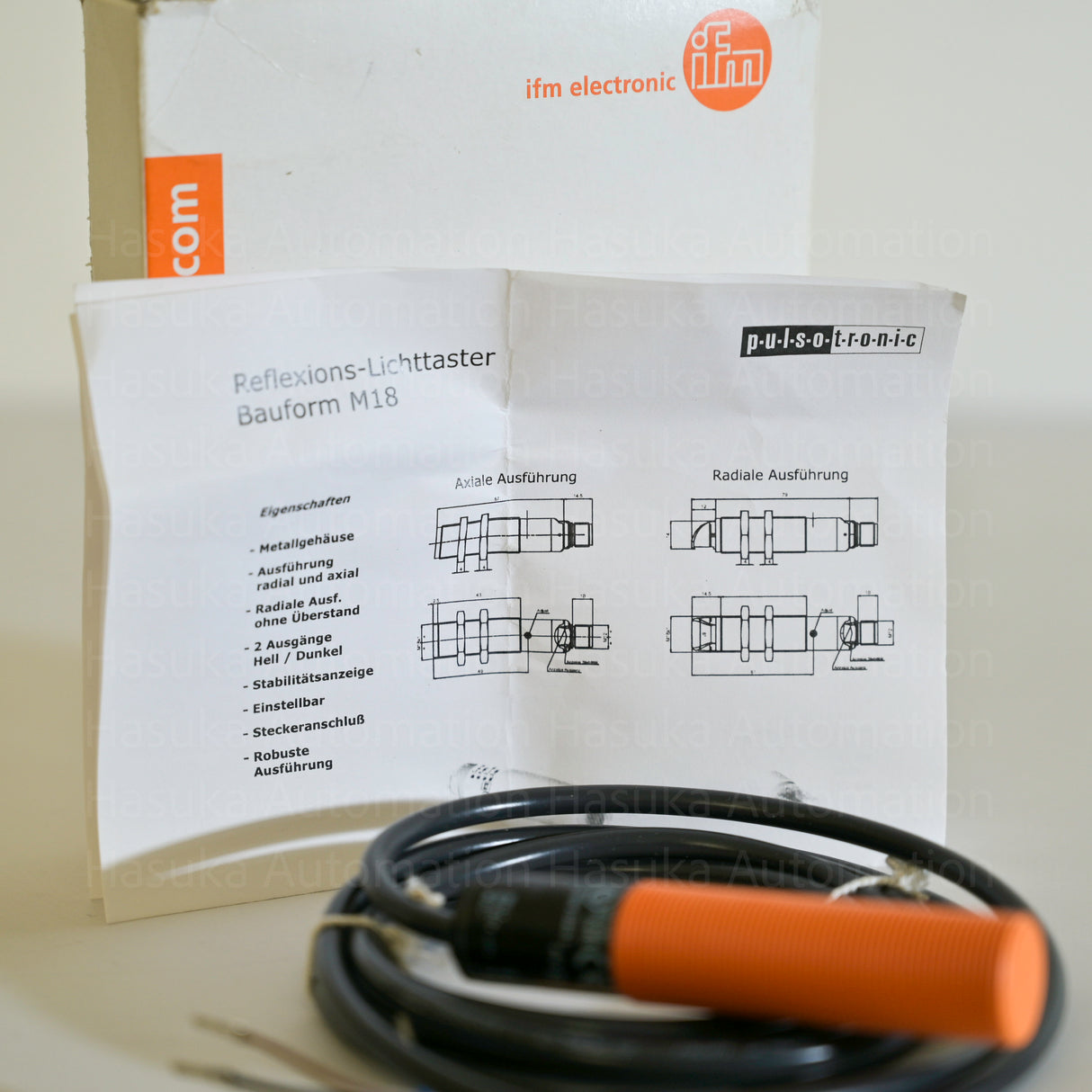 KG5043 KG-3008-BPKG/NI Capacitive Sensor IFM