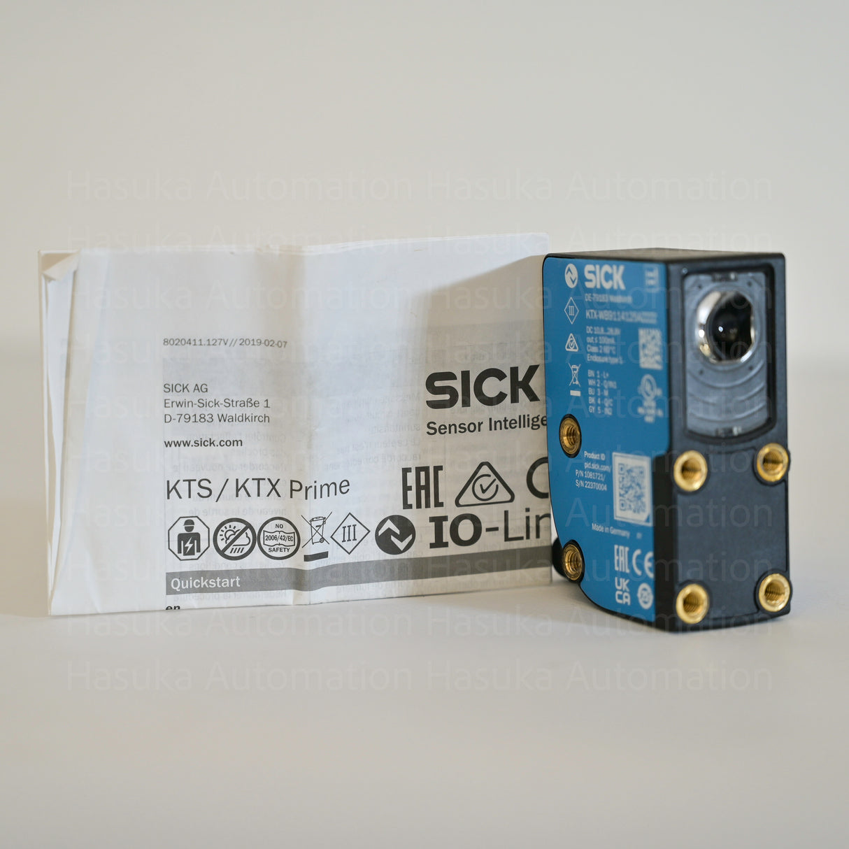 KTX-WB9114125AZZZZ 1081721 Label Reader Sensor SICK | SEALPAC K-8-2495