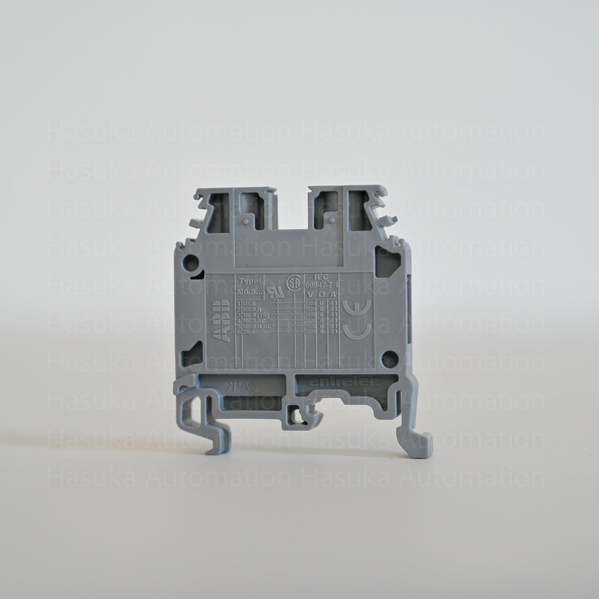 M6/8 1SNA115118R1100  Feed-through Terminal Entrelec ABB