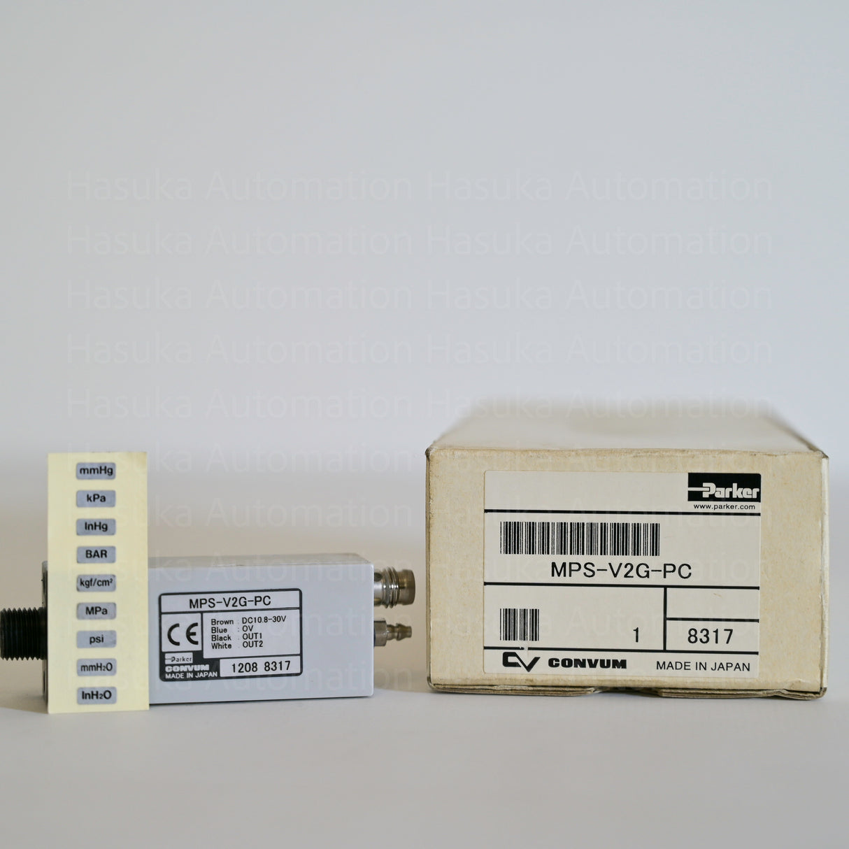 MPS-V2G-PC Pressure Sensor Parker