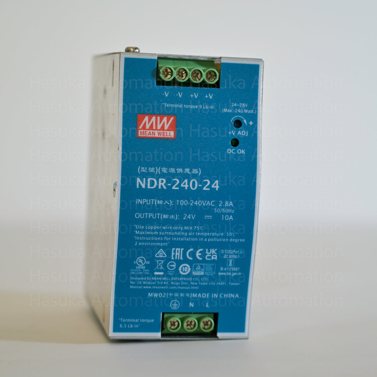 NDR-240-24 Power Supply Mean Well