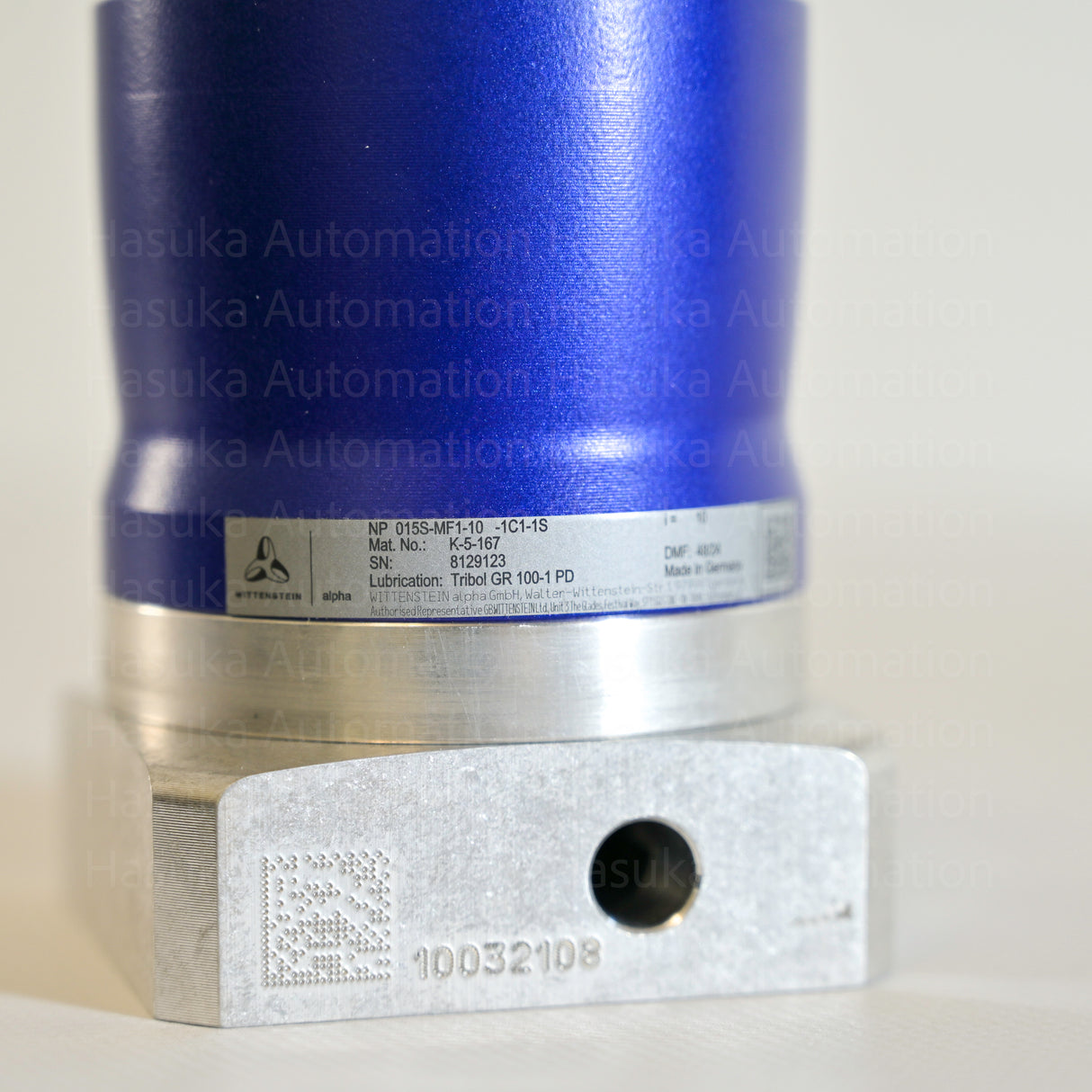 NP015S-MF1-10-1C1-1S Planetary Servo Gearbox 10:1 Wittenstein | SEALPAC K-5-167