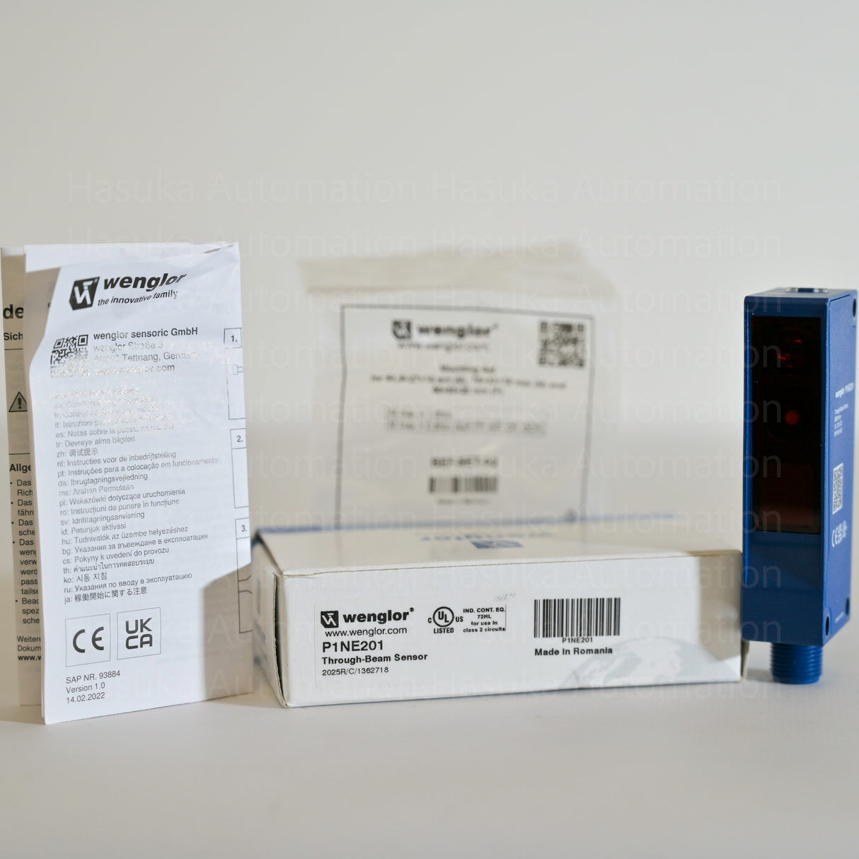 P1NE201 Through-Beam Sensor Wenglor