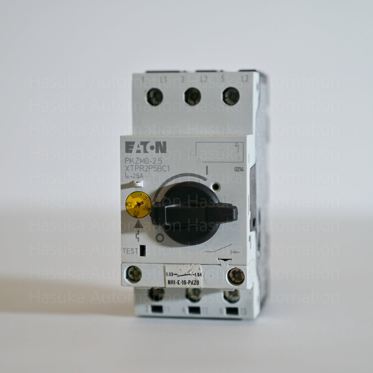 PKZM0-2.5 XTPR2P5BC1 072736 Motor Circuit Breaker With NHI-E-10-PKZ0 Eaton