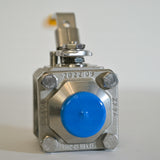 RA66TF 1.4408 DN 25 INT 80 Bar Ball Valve KTM Mecafrance