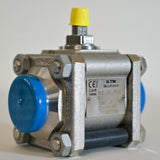 RA66TF 1.4408 DN 32 PN 70 Ball Valve KTM Mecafrance