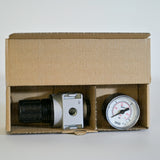 RB014 477 Pressure Regulator with WIKA Gauge Siwerk