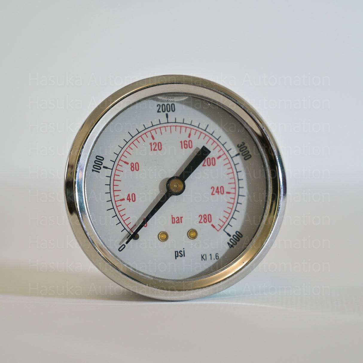 S/B C1.6 GF 0/4000 Pressure Gauge