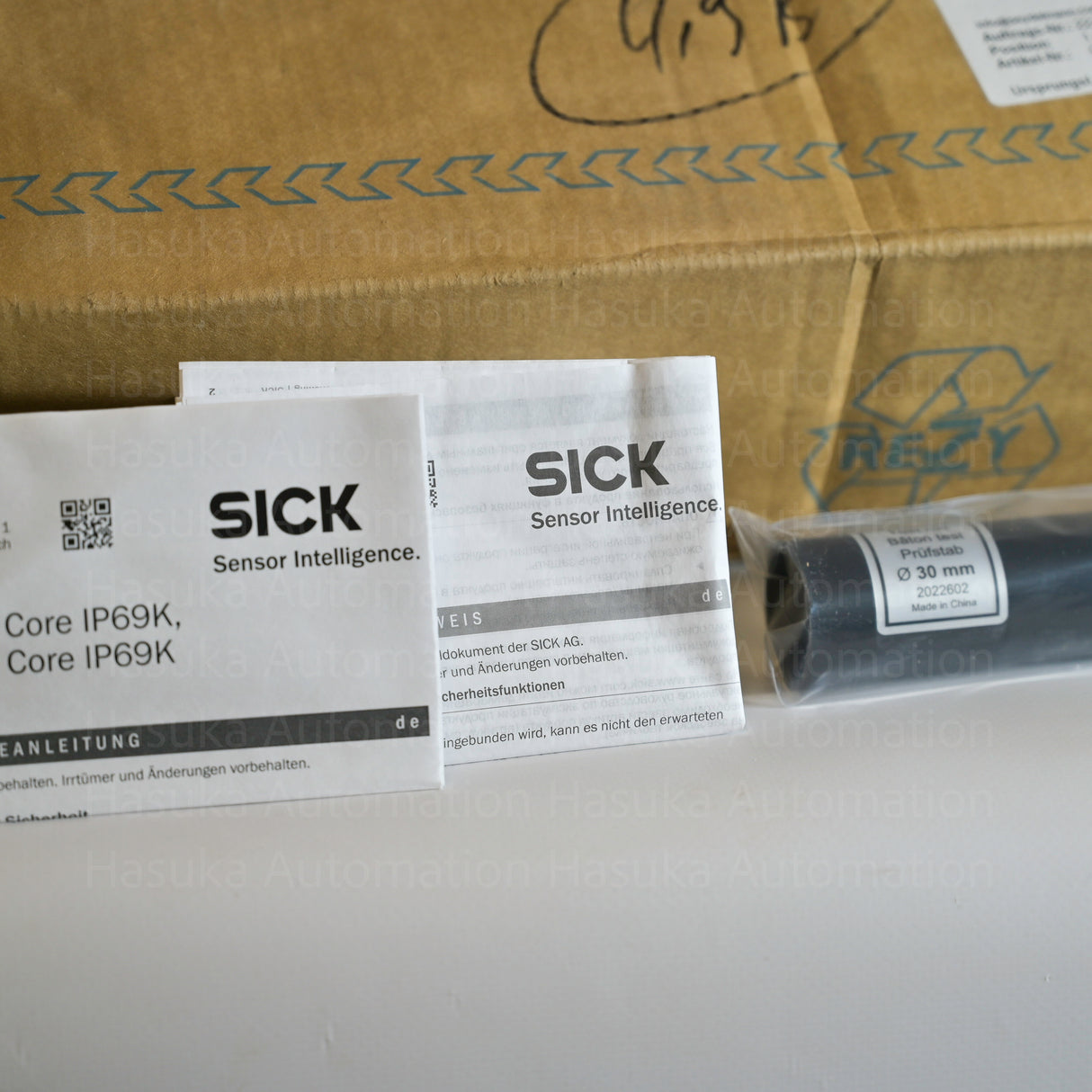 SICK deTec2 Core IP69K Safety Light Curtain 1800mm Seydelmann C3892021 Complete Set