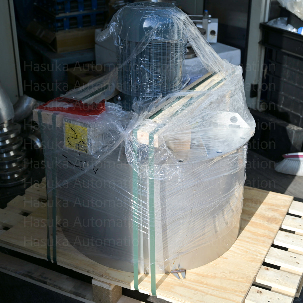 Schröter Recirculation Fan Assembly 111243070 TK690 3kW IE3 Stainless 5000m³/h UK Stock