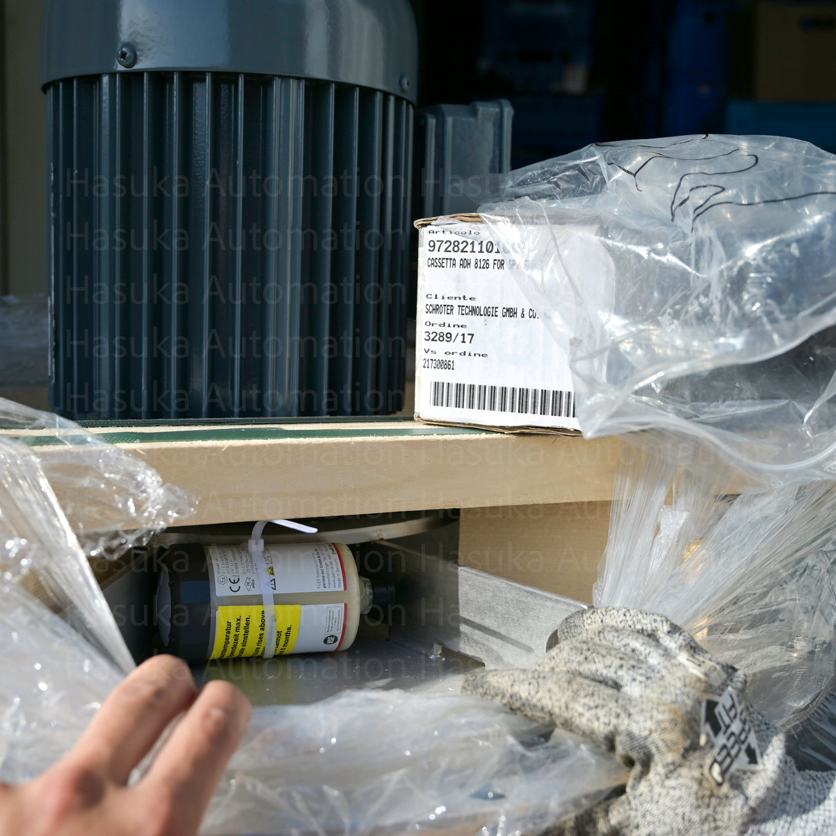 Schröter Recirculation Fan Assembly 111243070 TK690 3kW IE3 Stainless 5000m³/h UK Stock