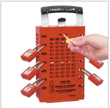 503RED Wall-Mounted / Portable Lockout Box Master Lock