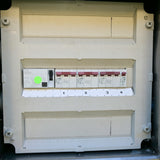 3 X 16A 3 Phase /2 X 16A Single Phase Electrical Panel Distribution Board Trolley on Wheels