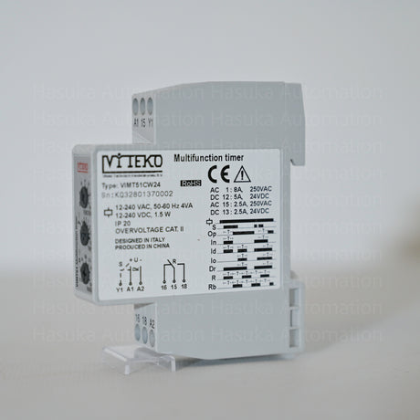 power supply range of 12 to 240 VAC/DC