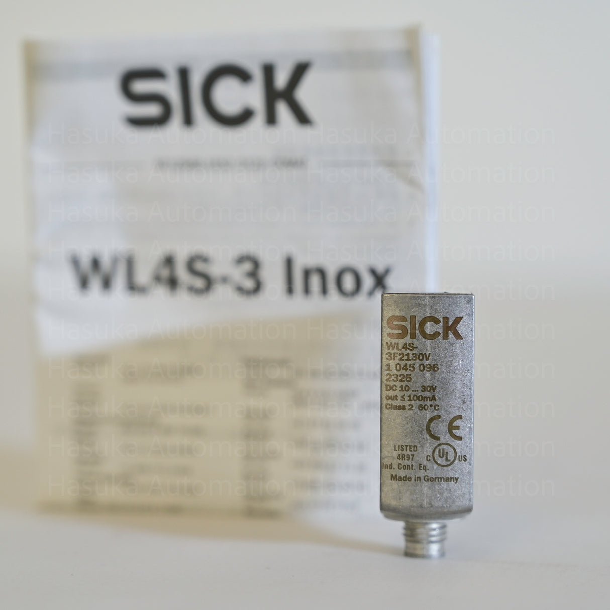 WL4S-3F2130V 1045096 Retroreflective Photoelectric Sensor Sick