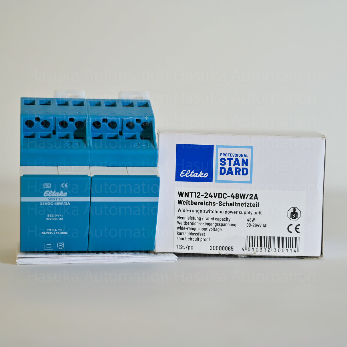 WNT12-24VDC-48W/2A 20000065 Wide-range Switching Power Supply Unit Eltako