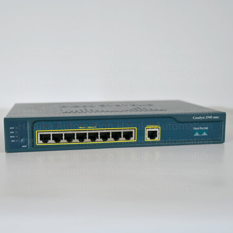 8 Ethernet 10/100 ports and 1 Ethernet 10/100/1000 port
