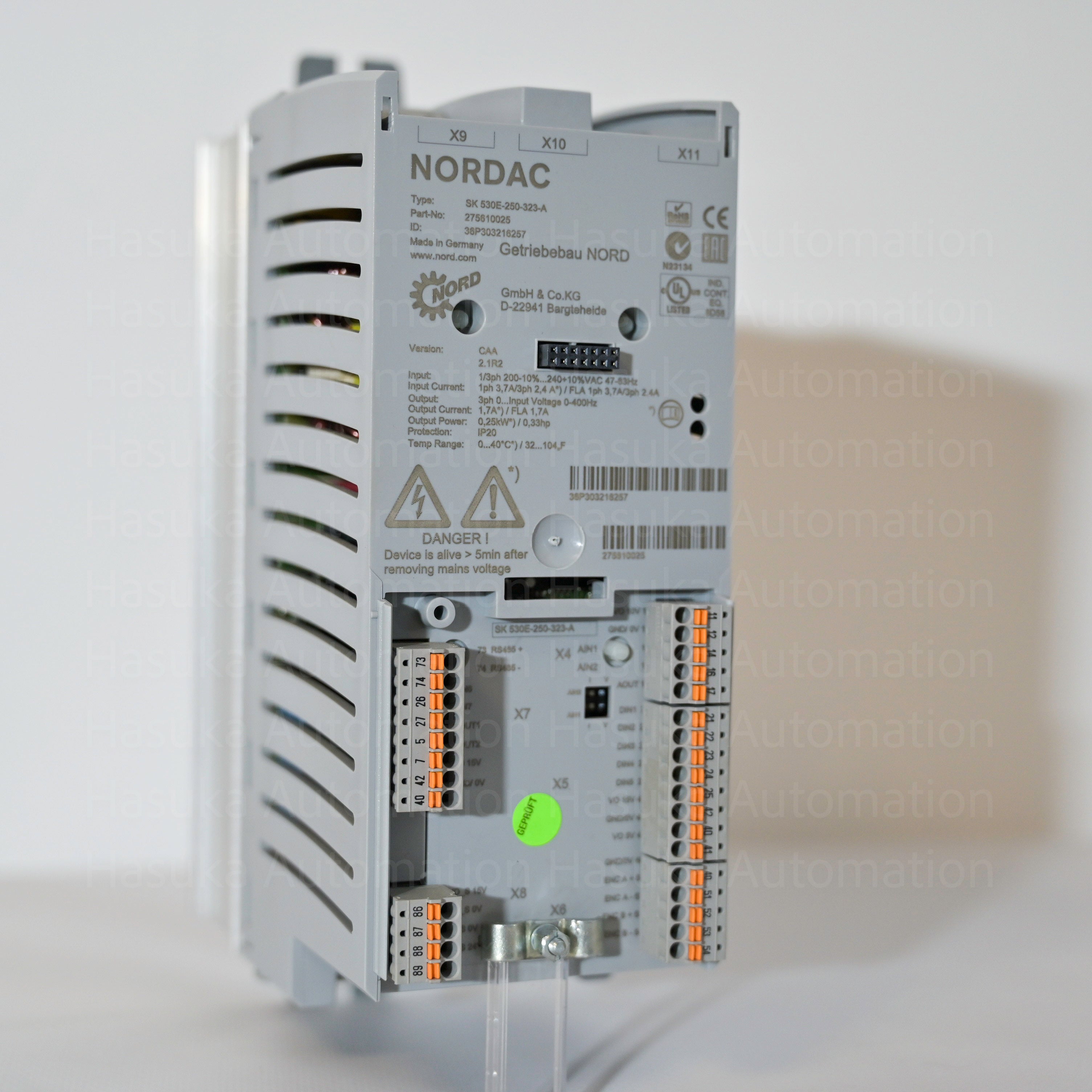 SK 530E-250-323-A Frequency Inverter Nordac – Hasuka Automation