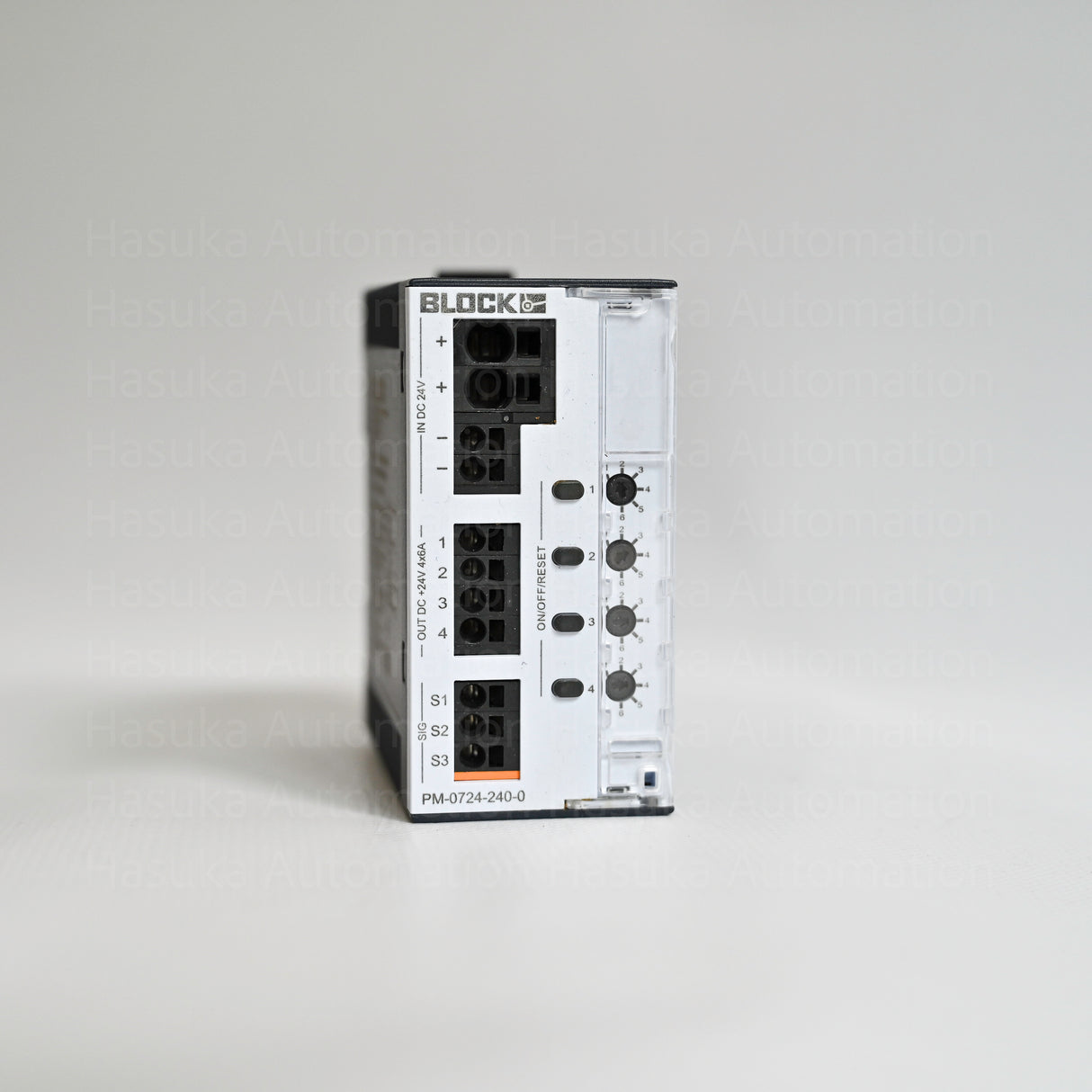BLOCK PM-0724-240-0 4-Channel Electronic Circuit Breaker